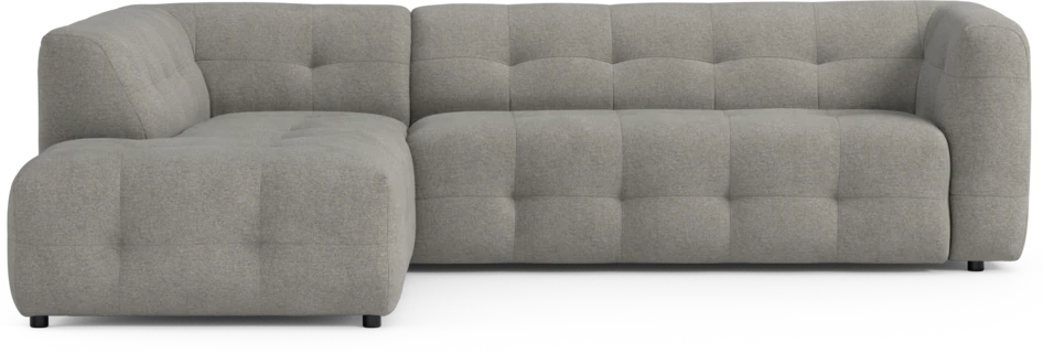 Bella - 3-sits soffa med divan vänster - Grå