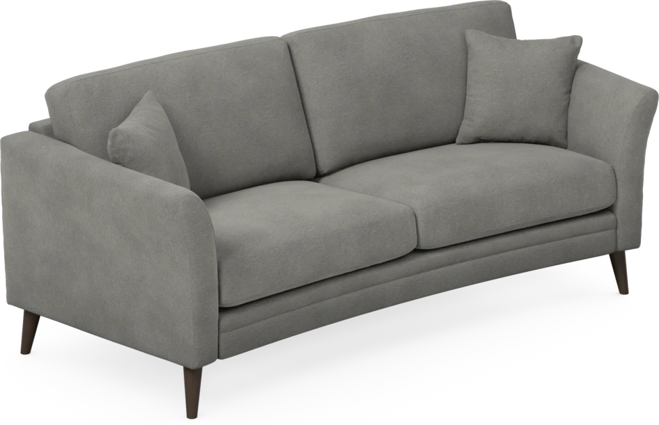 Eden - 2,5-sits soffa svängd - Grå