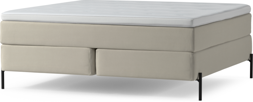 Delux Dream - Kontinentalsäng, dubbelsäng med bäddmadrass och sängben