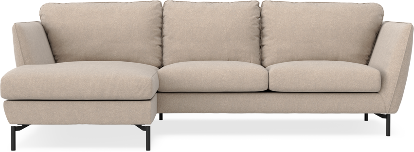 Madison - 2-sits soffa med schäslong vänster - Beige