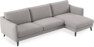 Madison Lux - 3-sits soffa med schäslong höger - Beige