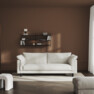 Cherrie - 3-sits soffa, hel dyna, fast klädsel - Beige