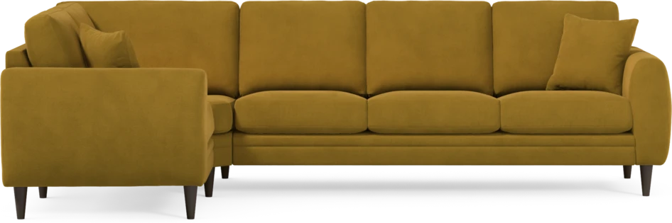 Eden - Hörnsoffa, 1+3-sits - Gul
