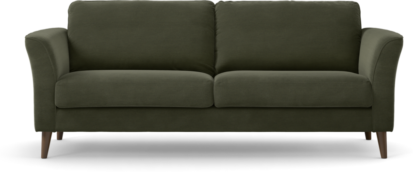 Bridge  - 3-sits soffa - Grön