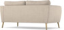 County - 2-sits soffa - Beige