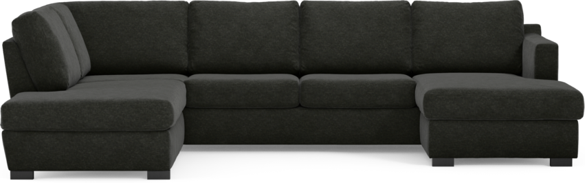 Friday - 3-sits soffa med divan vänster och schäslong höger - Grå