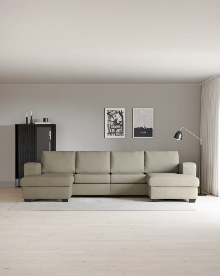 Friday - 2-sits soffa med två schäslonger - inspiration