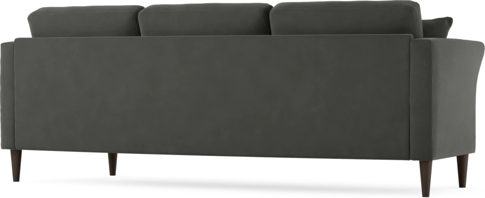 Eden - 3-sits soffa svängd - Grå