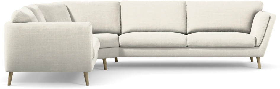Madison Lux - Hörnsoffa 2+3-sits, hörn 2 - Vit