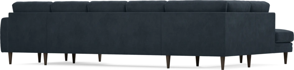 Eden - 3-sits soffa med divan vänster och schäslong höger - Blå