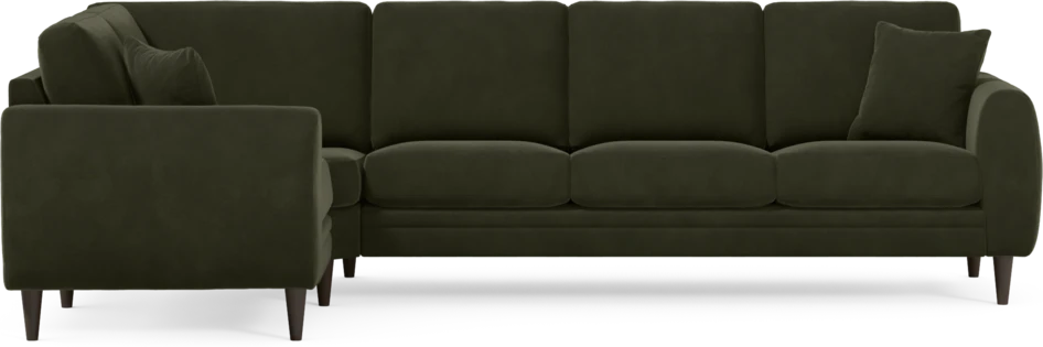 Eden - Hörnsoffa, 1+3-sits - Grön