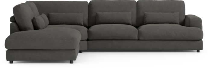 Noma, 3-sits soffa med divan vänster