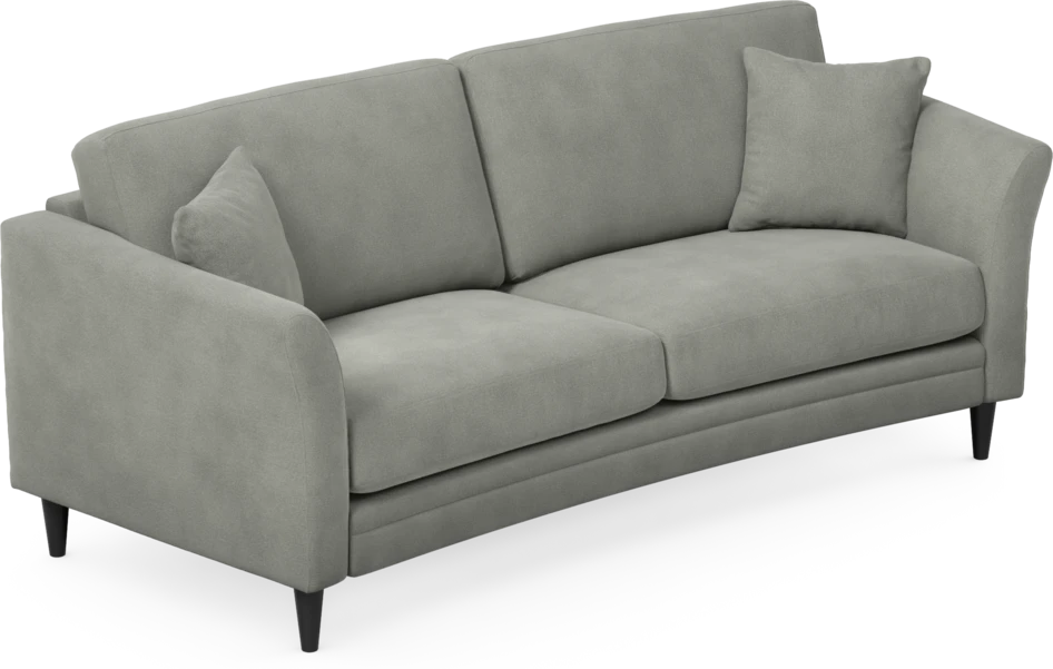 Eden - 2,5-sits soffa svängd - Grå