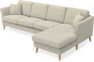 Eden - 3-sits soffa med schäslong - Beige