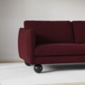 Madison Lux - 2-sits soffa med schäslong vänster - Röd