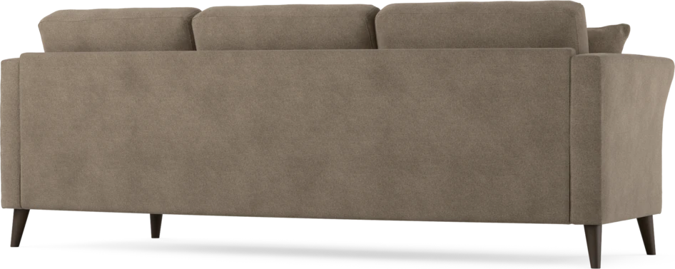 Eden - 3-sits soffa svängd - Brun