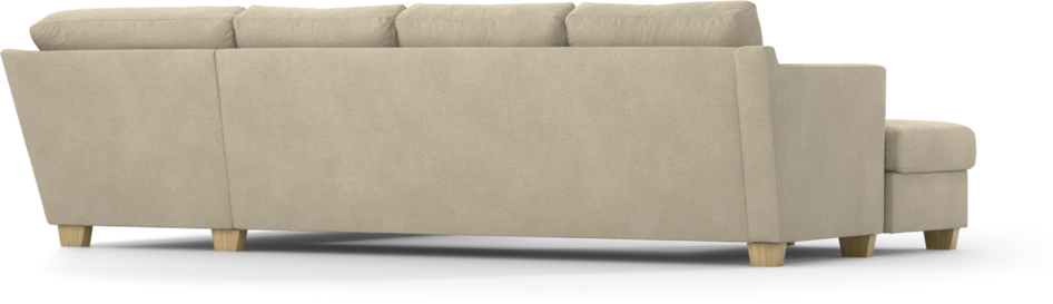 Friday - 3-sits soffa med schäslong vänster och divan höger - Beige