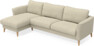 Bridge - 3-sits soffa med schäslong vänster - Beige