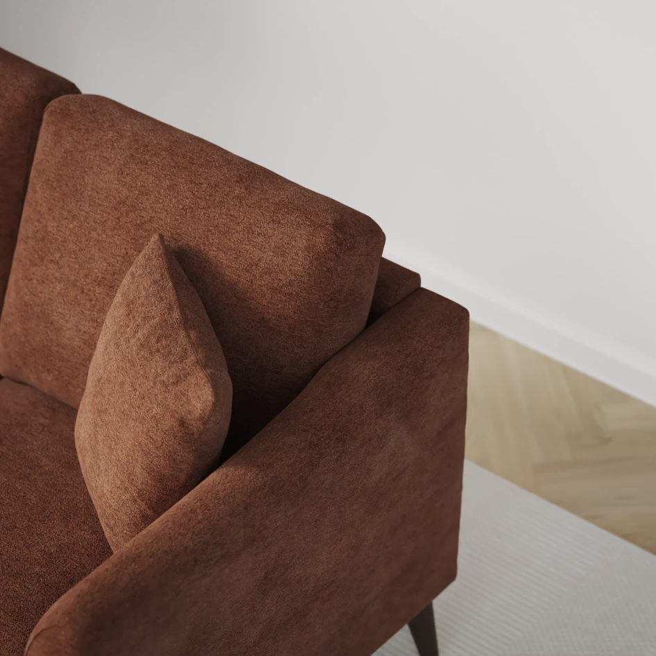Eden - 2-sits soffa - Orange