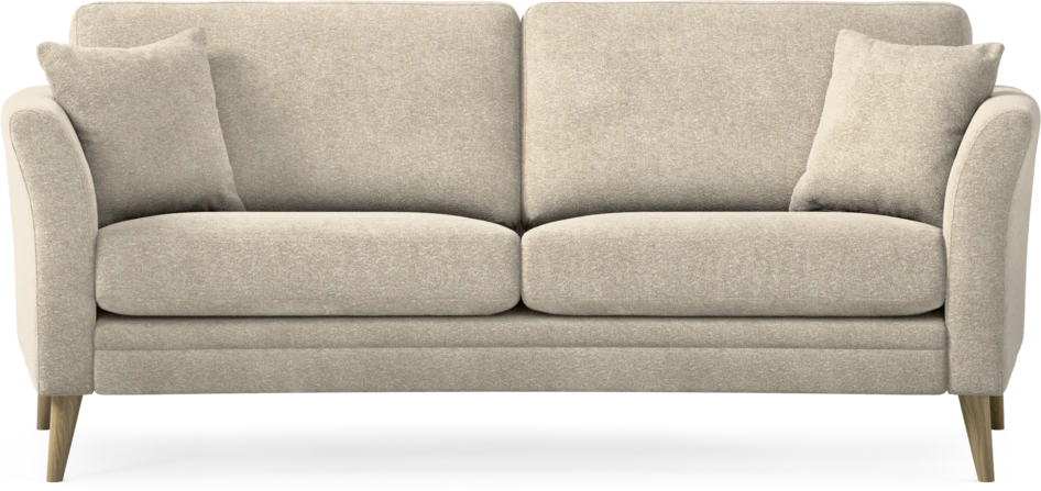 Eden - 2,5-sits soffa svängd - Beige