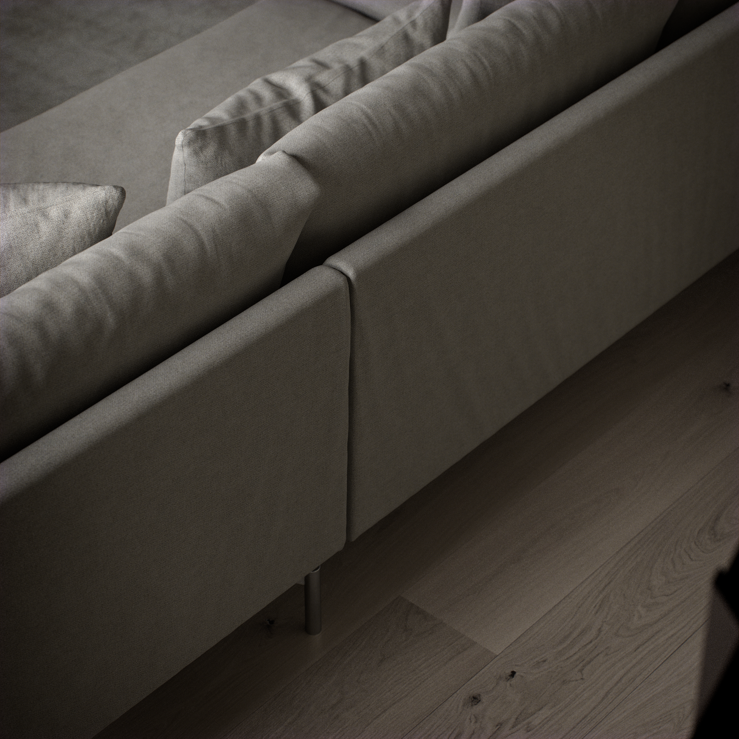 Harper - 3-sits soffa med divan höger - inspiration