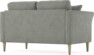 Eden - 2-sits soffa - Grå