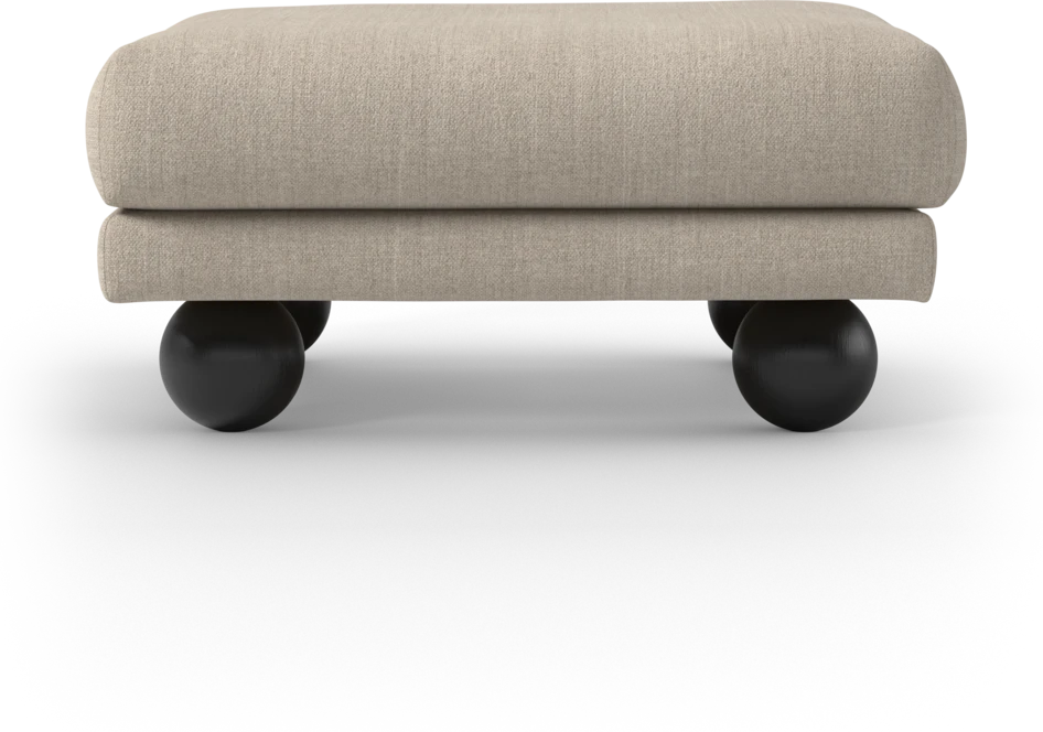 Harper - Fotpall - Beige