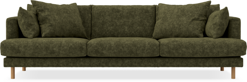 Harper - 4-sits soffa - Grön