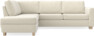 Friday - 2,5-sits soffa med divan vänster - Beige