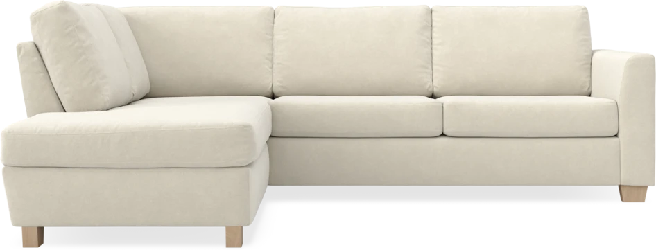 Friday - 2,5-sits soffa med divan vänster - Beige