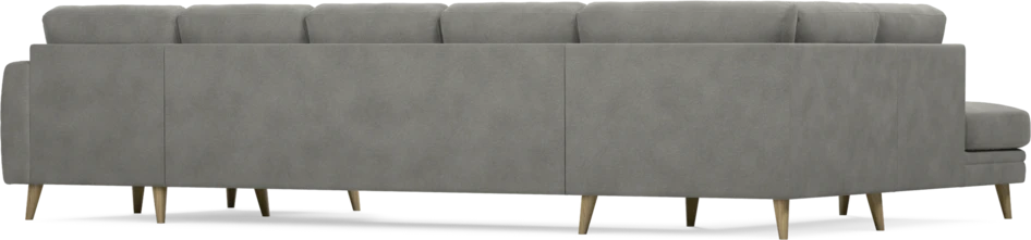 Eden - 3-sits soffa med divan vänster och schäslong höger - Grå