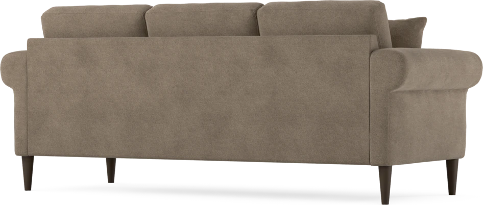 Eden - 3-sits soffa - Brun