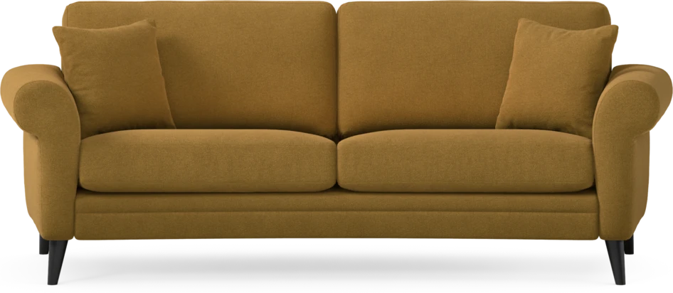 Eden - 2,5-sits soffa svängd - Gul