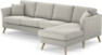 Eden - 3-sits soffa med schäslong - Grå