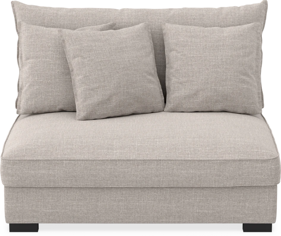 Rossi - 2-sits utan armstöd - Beige