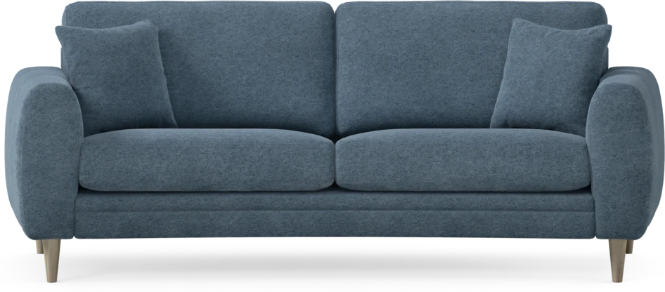 Eden - 2,5-sits soffa svängd - Blå