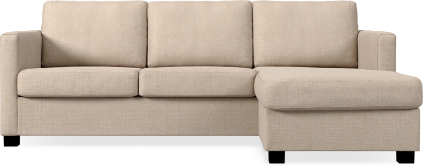 Nevada - 3-sits soffa med flyttbar schäslong - Beige