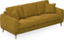 Eden - 3-sits soffa - Gul
