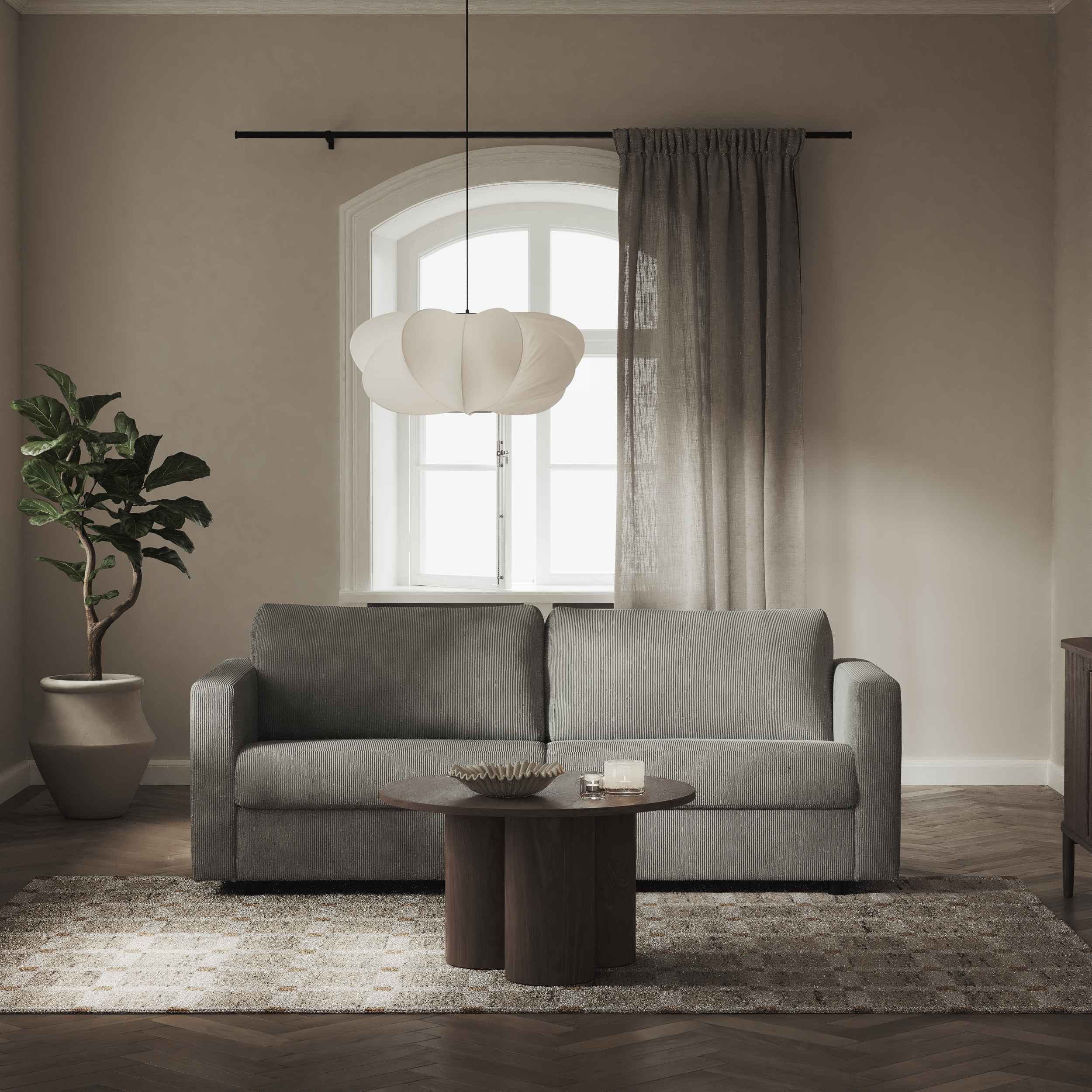 Lindö - Bäddsoffa 3-sits  - inspiration