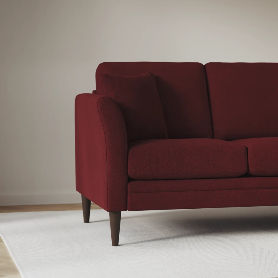 Eden - 2,5-sits soffa - Röd