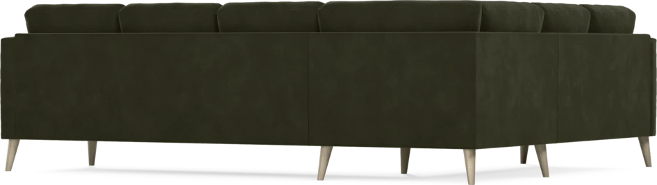 Eden - Hörnsoffa, 2+3-sits - Grön