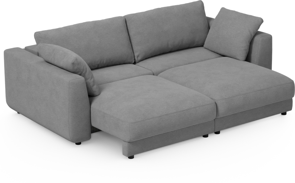 Amie - Bäddsoffa 3-sits - Grå