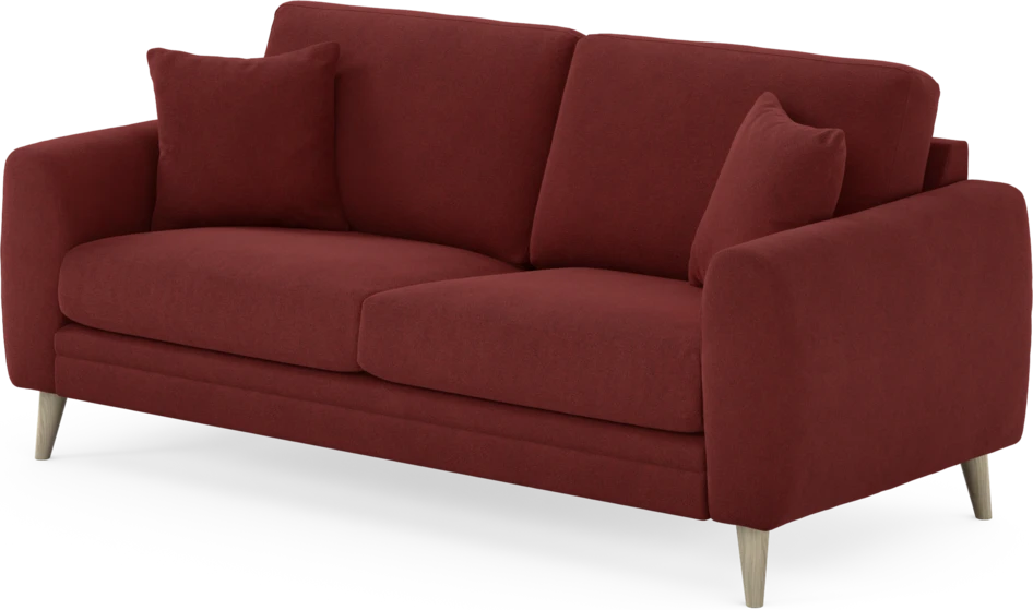 Eden - 2,5-sits soffa - Röd