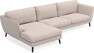 Madison - 3-sits soffa med schäslong vänster - Beige