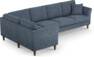 Eden - Hörnsoffa 1+3 - Blå