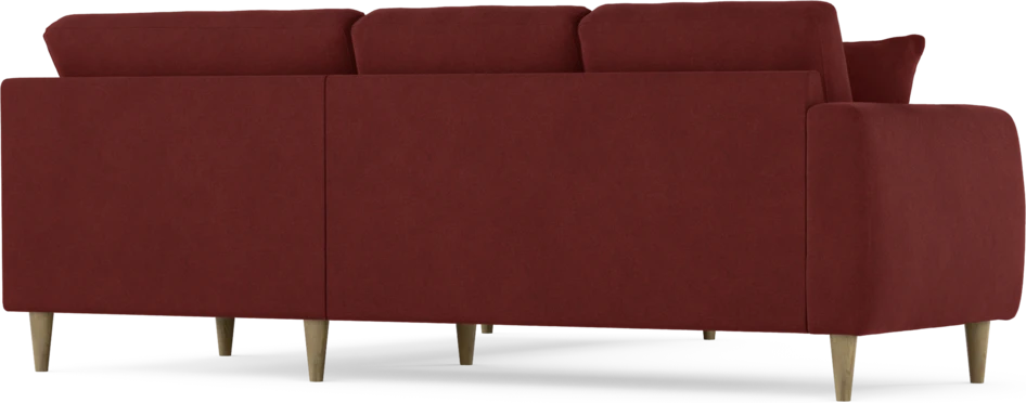 Eden - Hörnsoffa, 2+2-sits - Röd