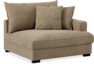 Rossi - 1,5-sits med armstöd höger - Beige