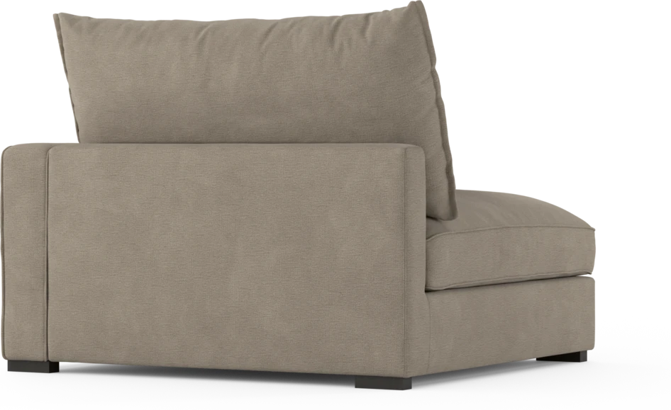 Rossi - 1,5-sits med armstöd höger - Beige