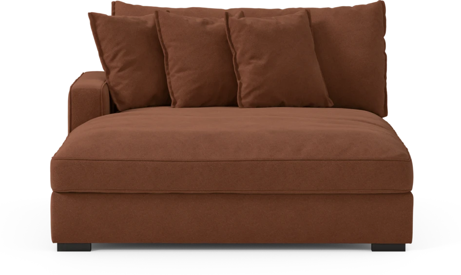 Rossi - Schäslong XL vänster - Orange
