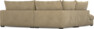 Rossi - 2-sits soffa med divan vänster - Beige
